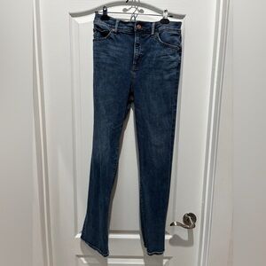 Express Straight Leg Jeans in Dark Indigo